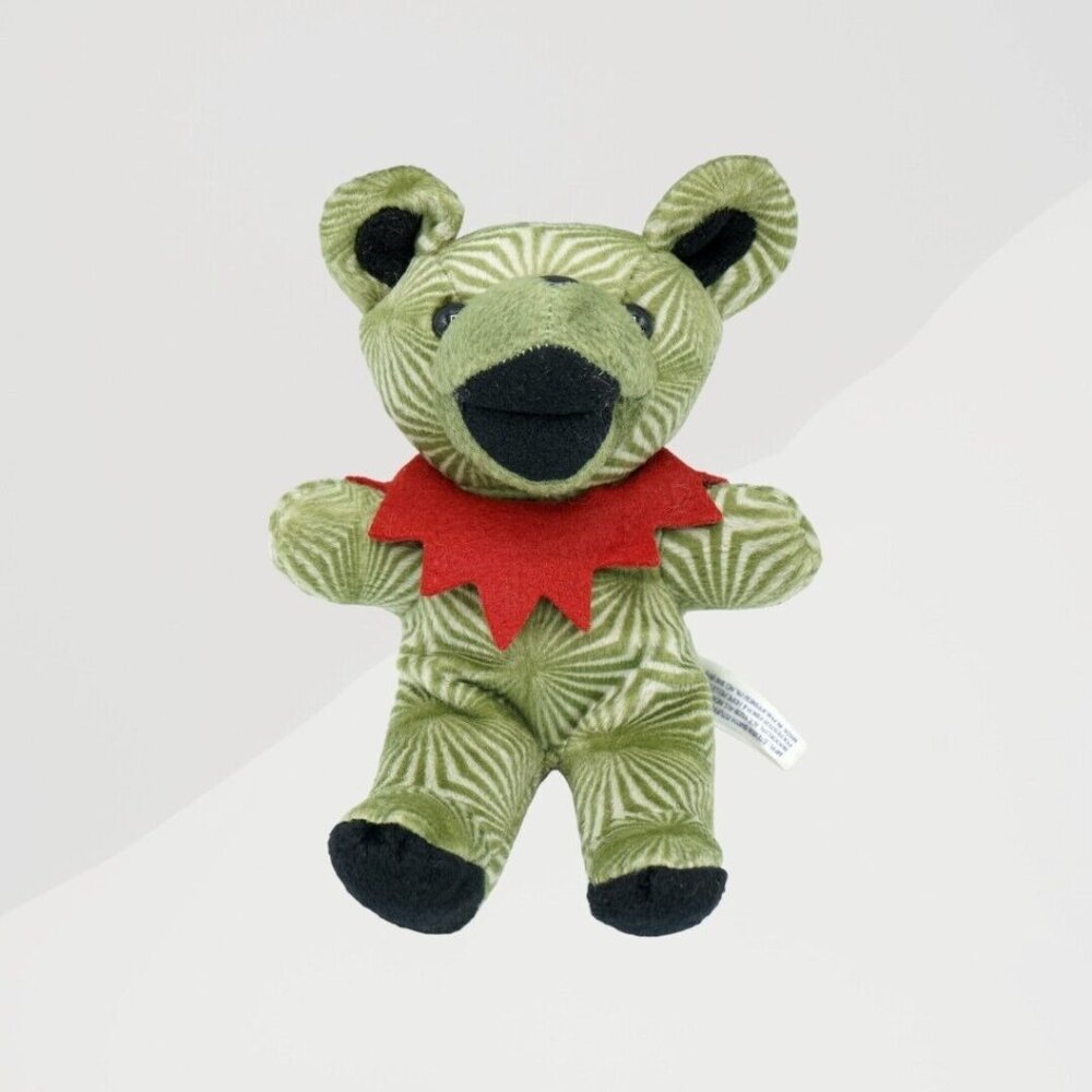 Vintage 90's LIQUID BLUE‎ Grateful Dead Bear Collectibles Esau Plush 7"